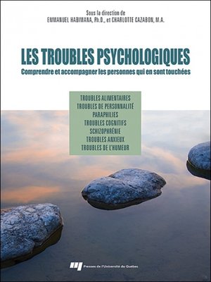 cover image of Les troubles psychologiques